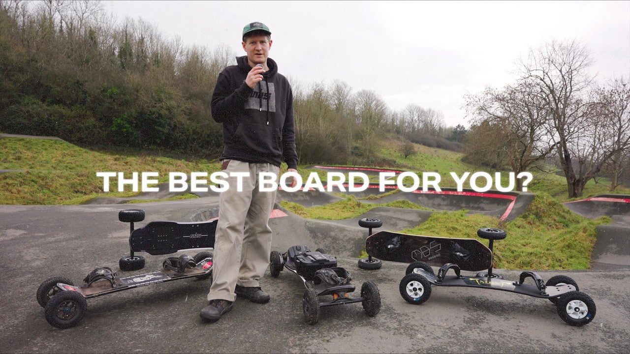Load video: Choosing the best mountainboard for you
