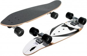 Atom Mini Kick-Tail Skateboard (27-Inch)